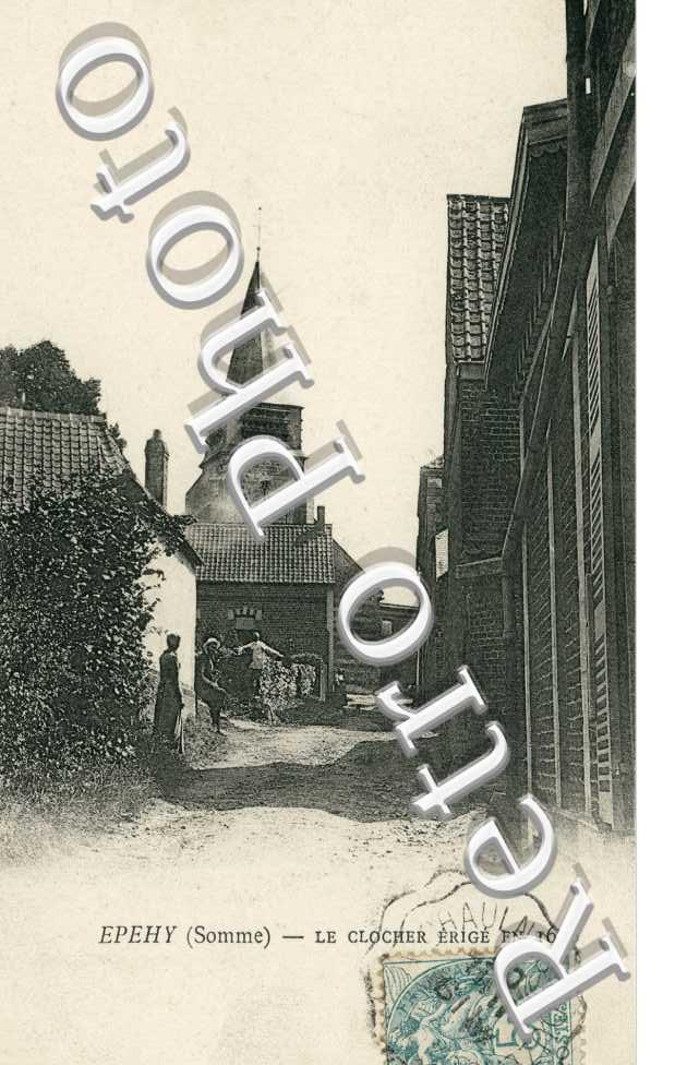 le Clocher erige en 1618