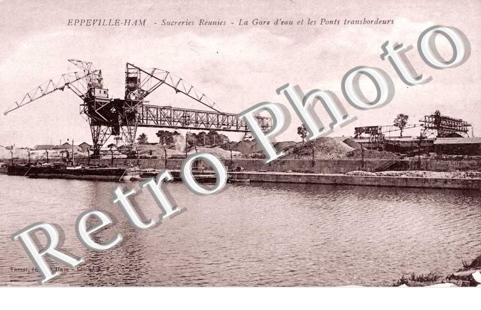 Sucreries reunies, la Gare d'eau et les Ponts transbordeurs