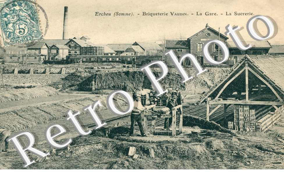Briqueterie Vaudin, la Gare, la Sucrerie