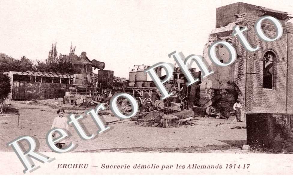 La Sucrerie demollie par les allemands