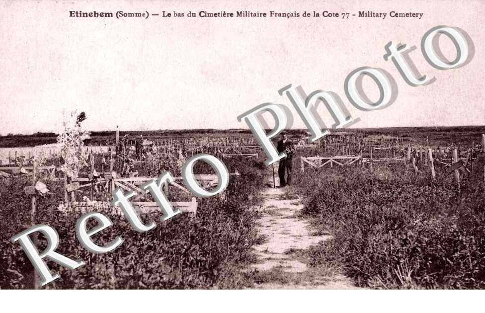 Le Bas du Cimetière Militaire Français