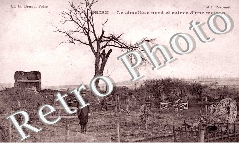 Le Cimetière Nord et ruines d'une Maison