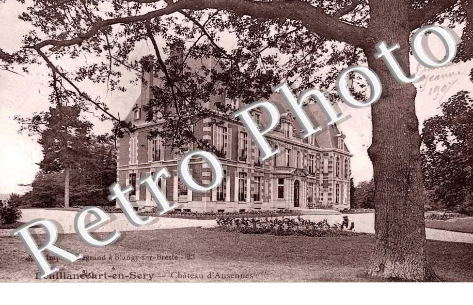 Bouillancourt en Sery, Chateau d'Ausennes