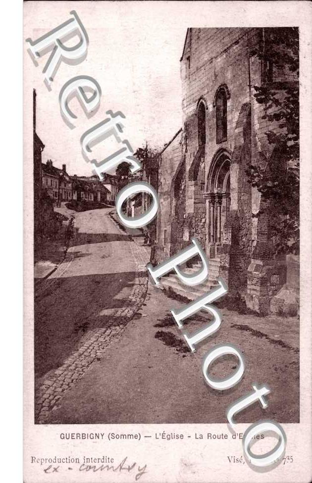 L'Eglise et la Route d'Erches
