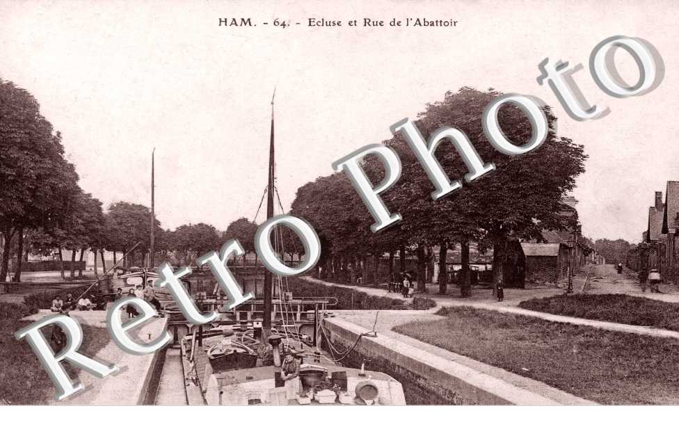 Ecluse et Rue de l'Abattoir