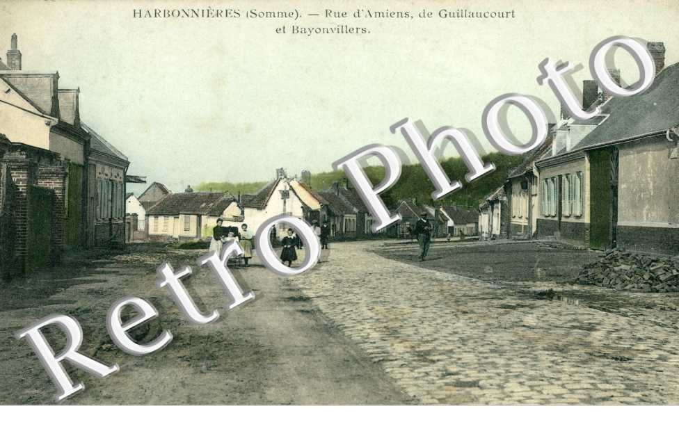 rue d'Amiens de Guillaucourt et Bayonvillers