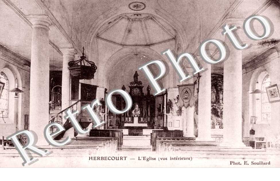 L'église, vue intérieure
