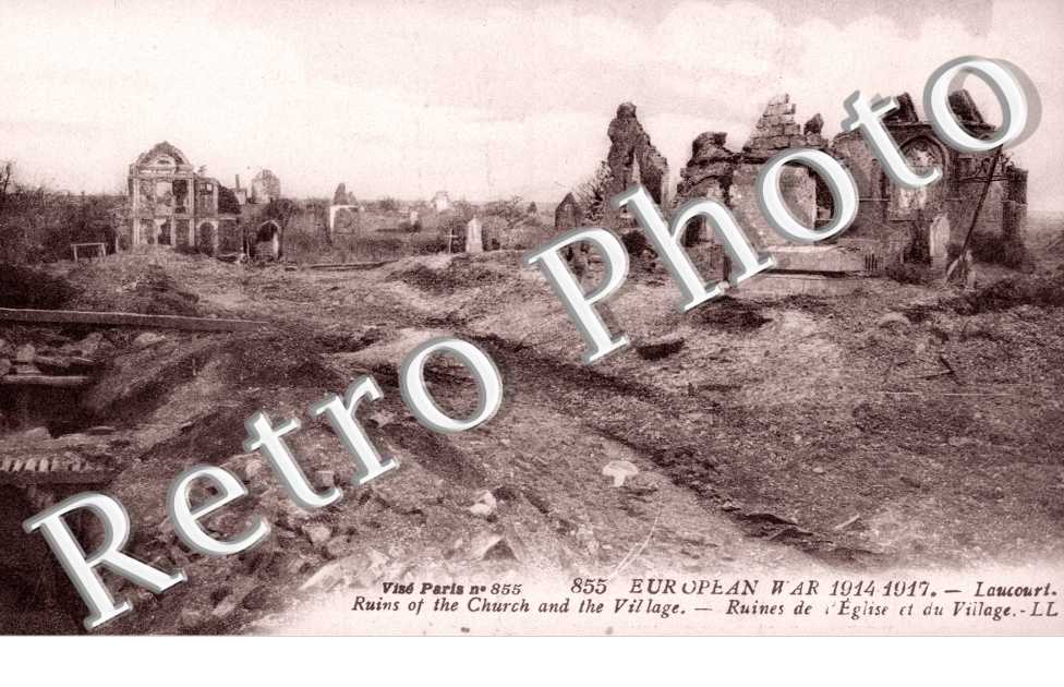 Vestiges de l'Eglise et du Village
