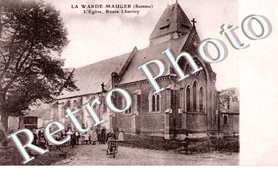 l'Eglise, la Route de Lhortoy