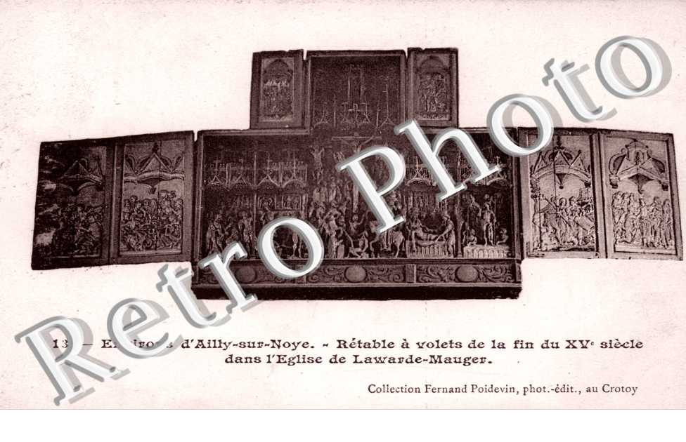 Retable a Volets dans l'Eglise