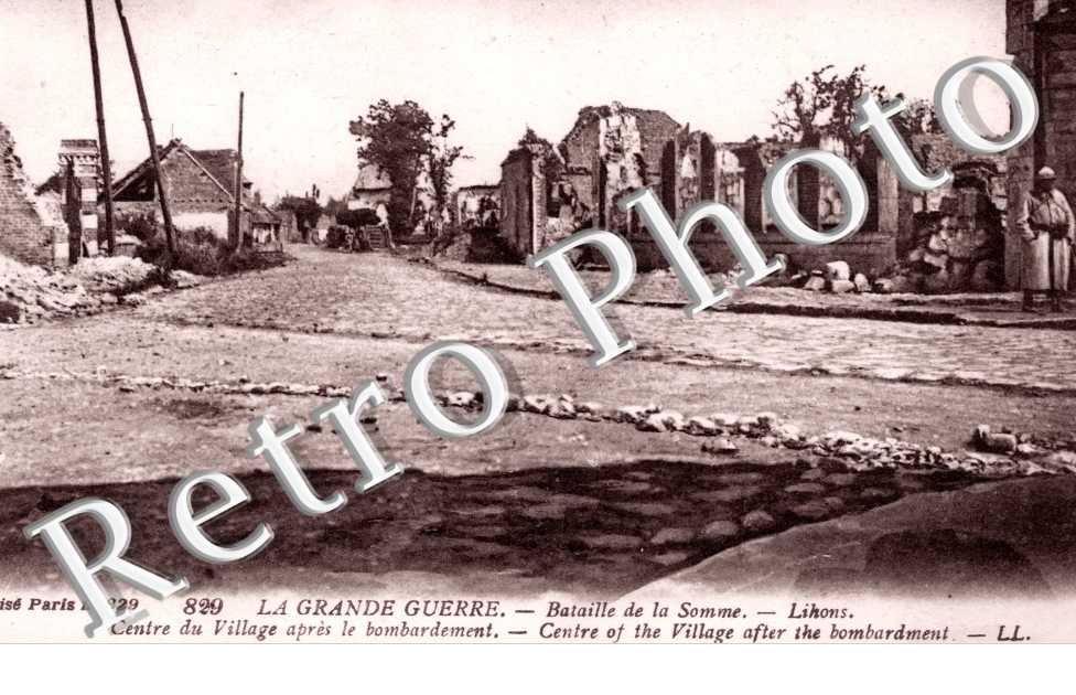 Centre du Village bombarde