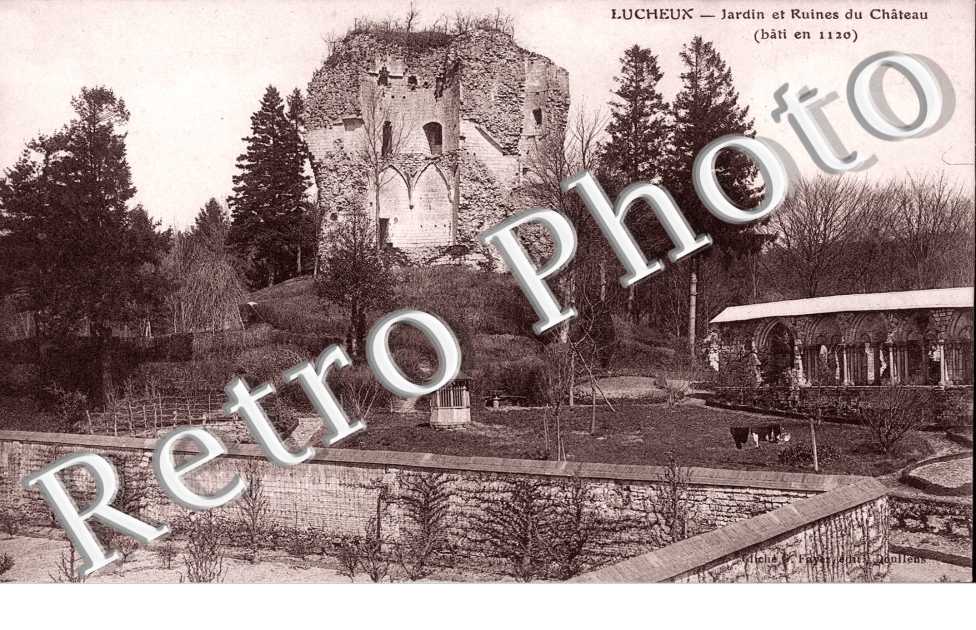 Jardin et ruines du Chateau