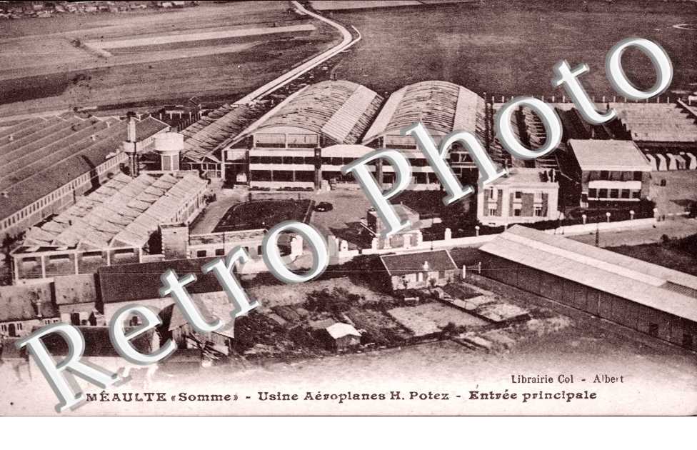 usine aeroplanes H.Potez, entree principale