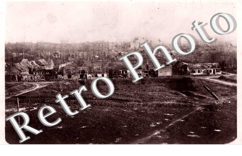 Vue Generale - carte  postale militaire allemande