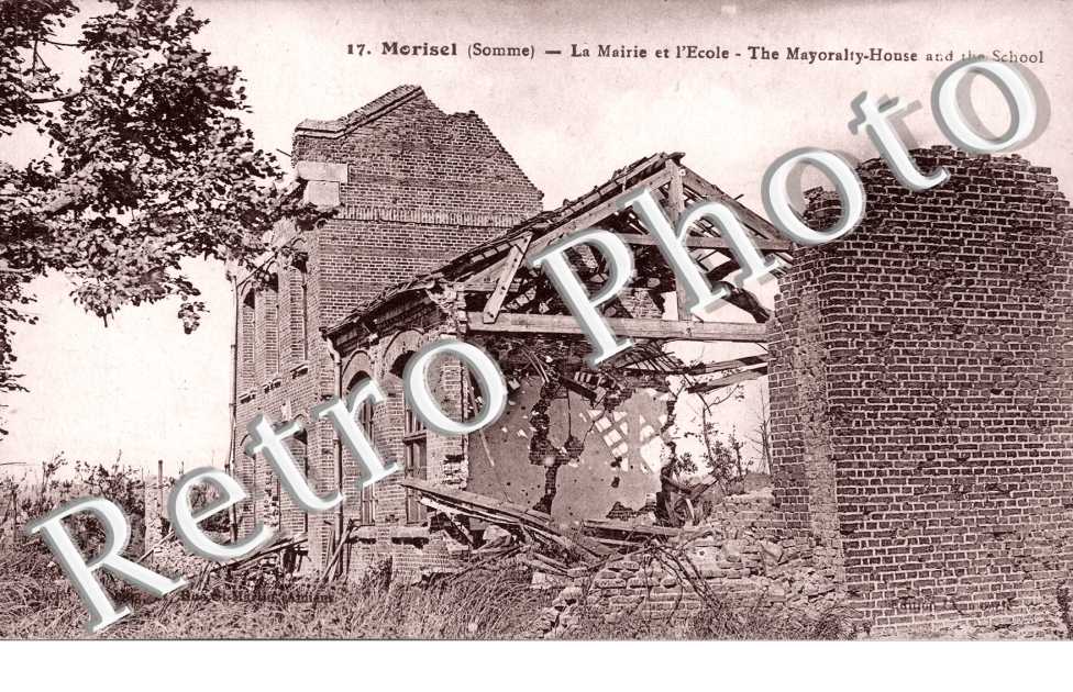 La Mairie et l'Ecole - Ruines