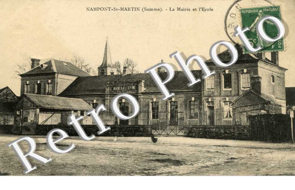 La mairie et l'ecole