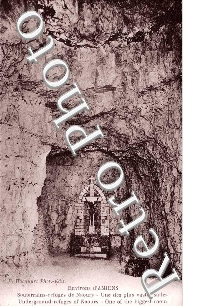 Souterrain Refuge - Une des plus vastes salle