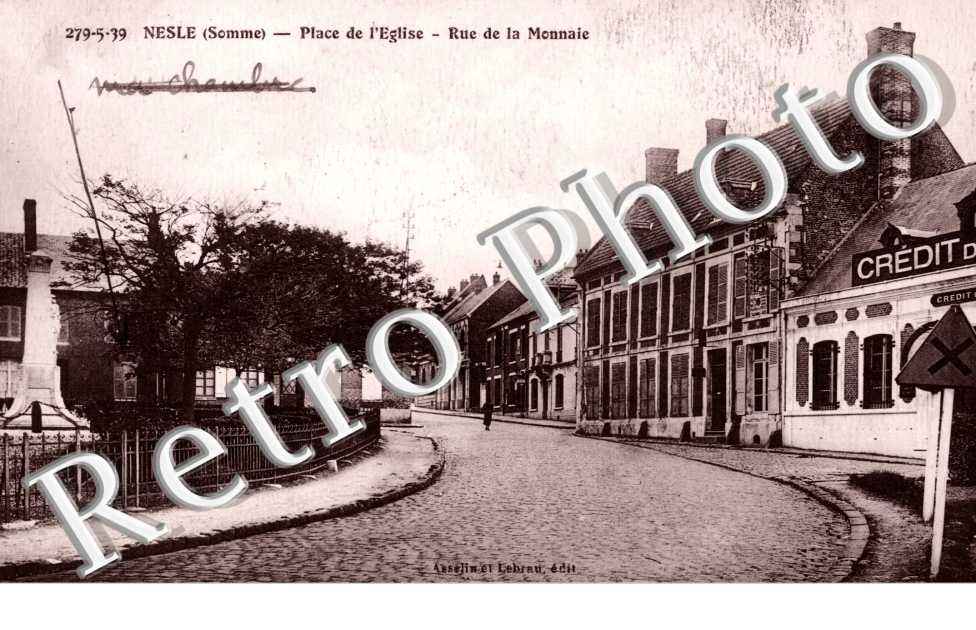 la Place de l'Eglise, Rue de la Monnaie