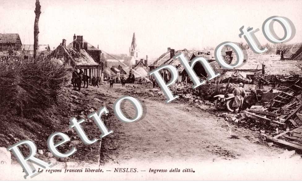 Entrée de la ville après 1918