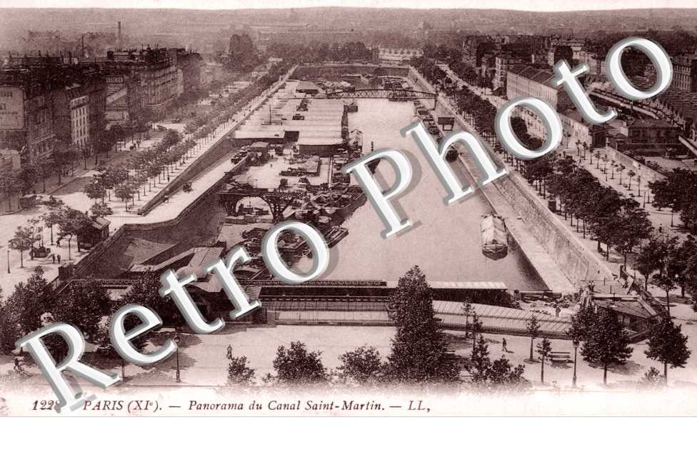 Panorama du Canal Saint Martin