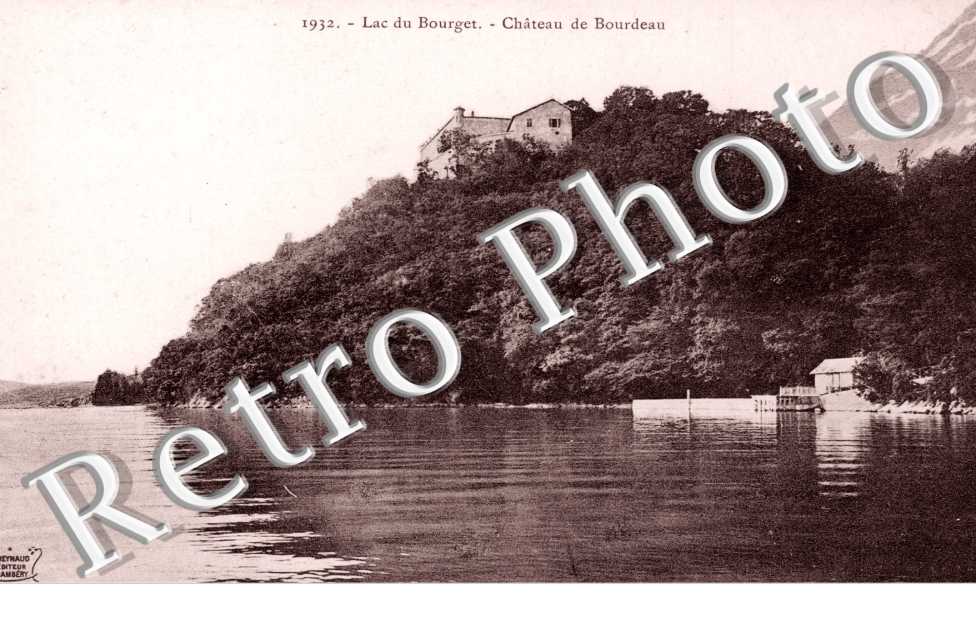 Le Chateau et le Lac du Bourget