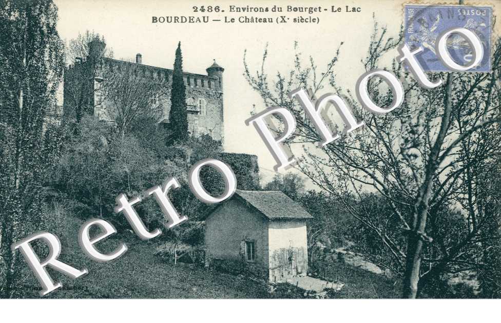Le Chateau et le Lac du Bourget
