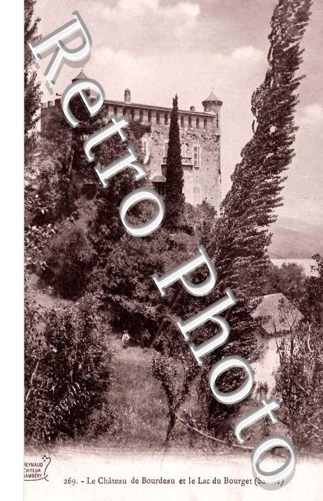 Le Chateau et le Lac du Bourget