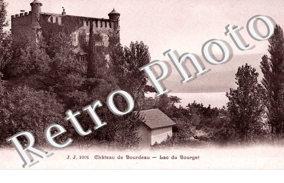 Le Chateau et le Lac du Bourget