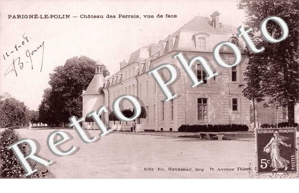 Chateau des Perrais - Vue de face