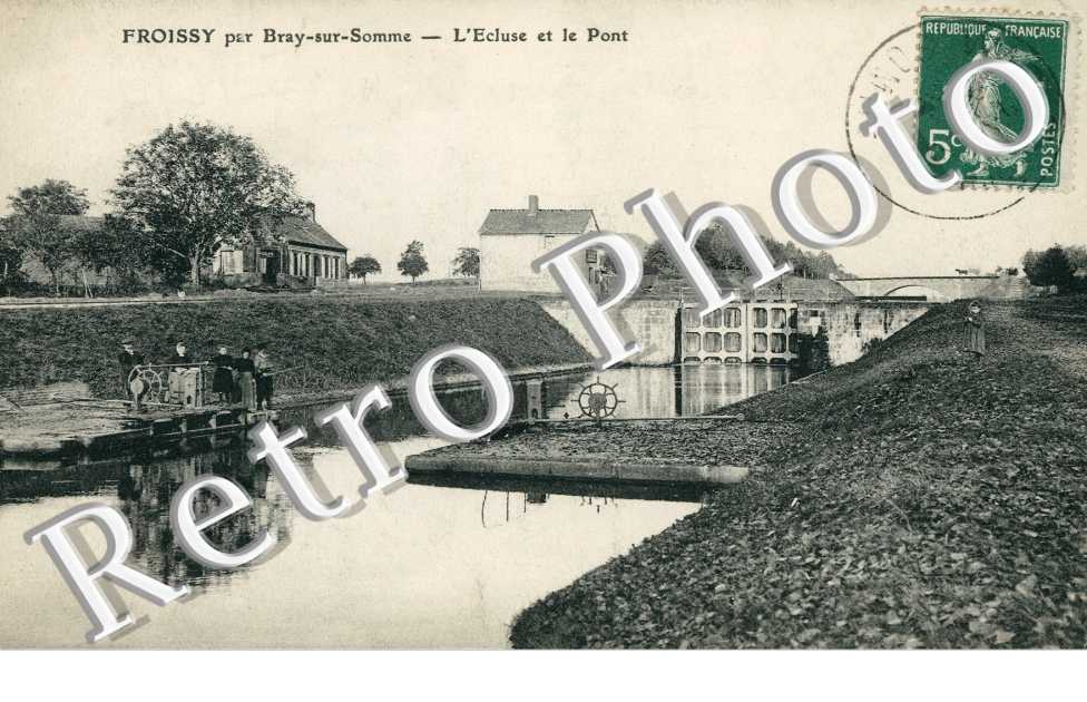 l'Ecluse et le Pont, Bray-sur-Somme