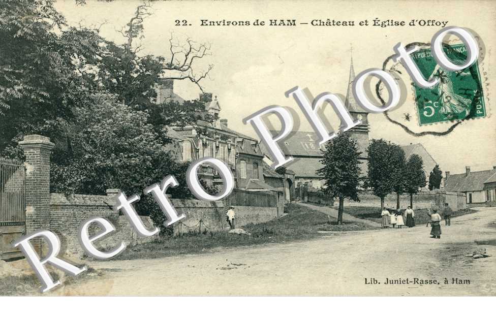 le Chateau et l'Eglise d'Offoy