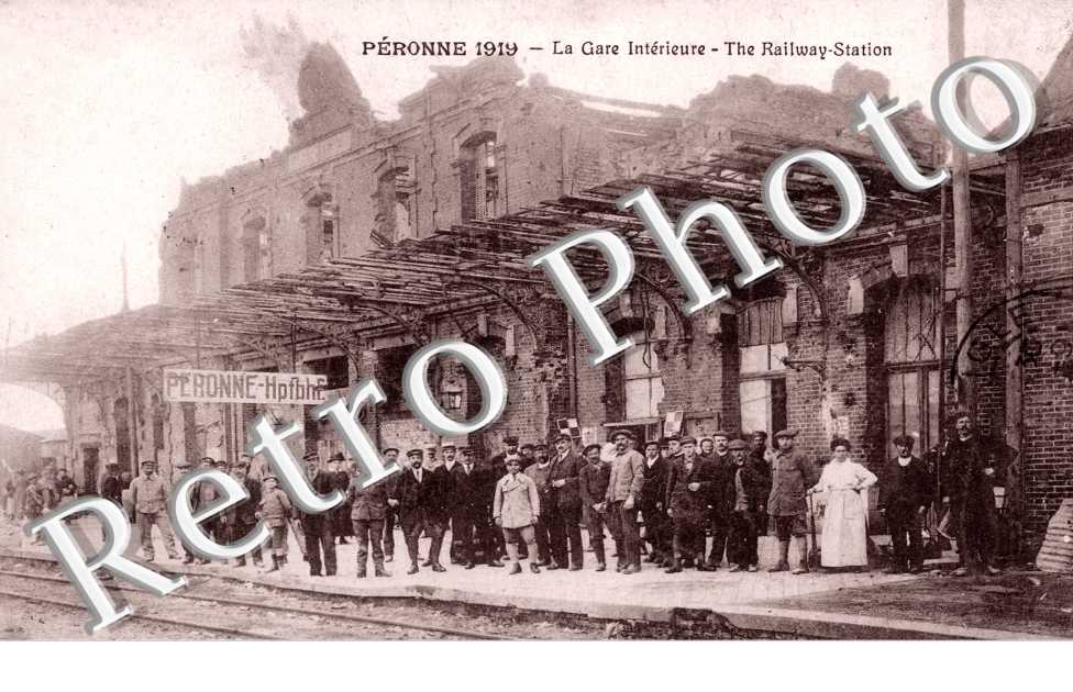la gare interieure en 1919