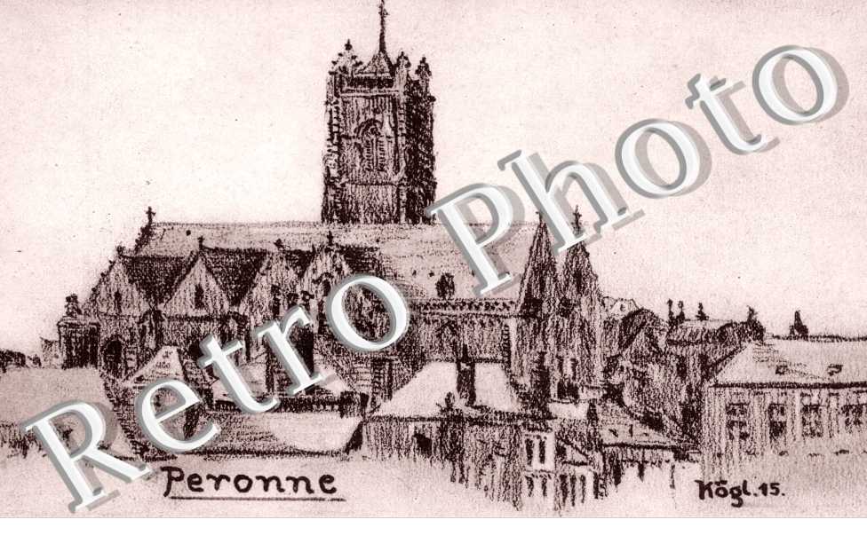 L'eglise (Dessin d'un militaire allemand)