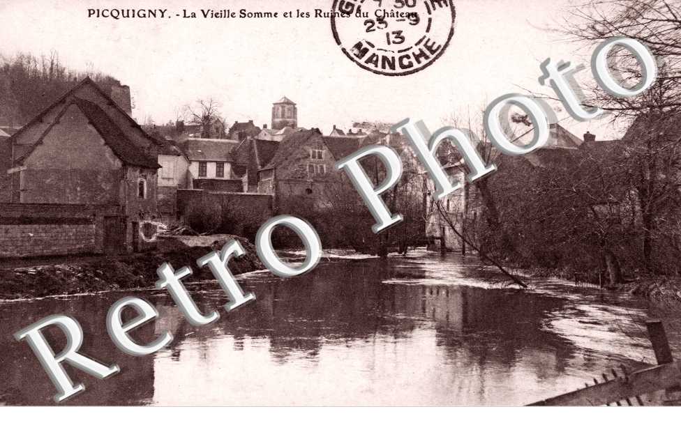 La Vieille Somme et les Ruines du Chateau