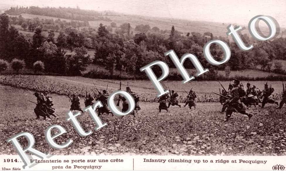 L'Infanterie se porte sur une Crete