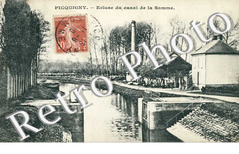 l'Ecluse du Canal de la Somme
