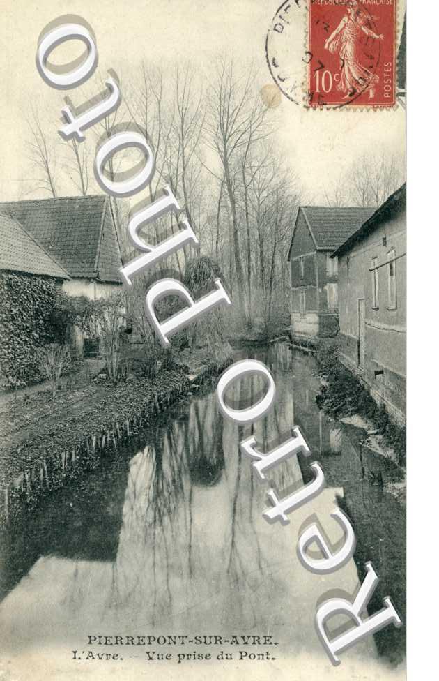 L'Avre -  vue prise du pont