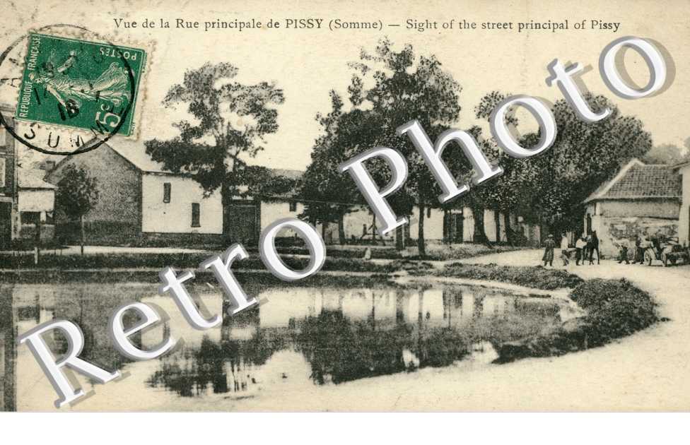Vue de la Rue Principale de Pissy