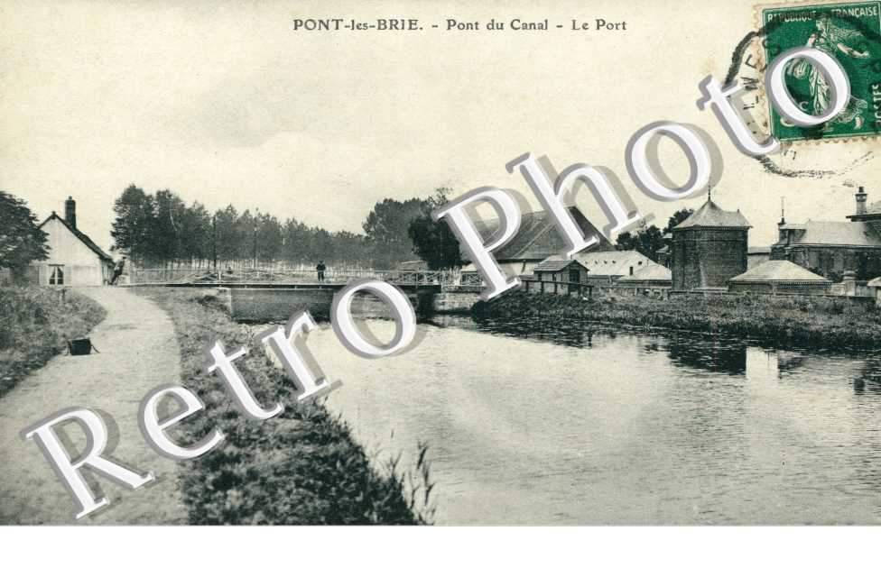 pont du canal, le port