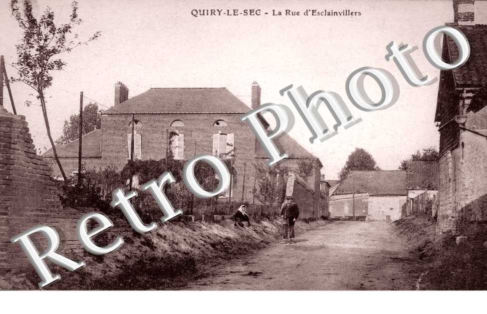 la rue d'Esclainvillers