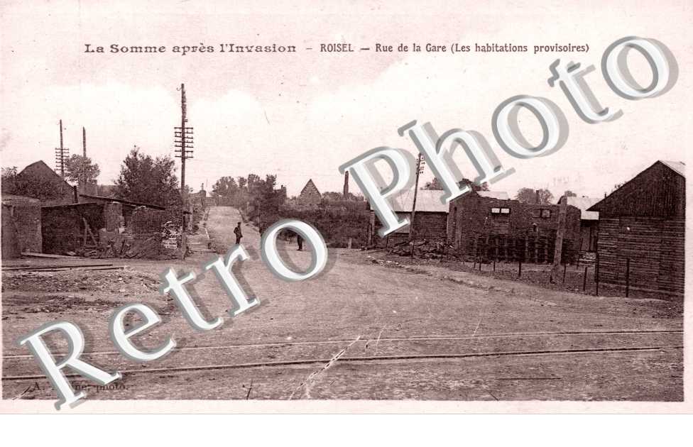 Rue de la Gare - les habitations prfovisoires