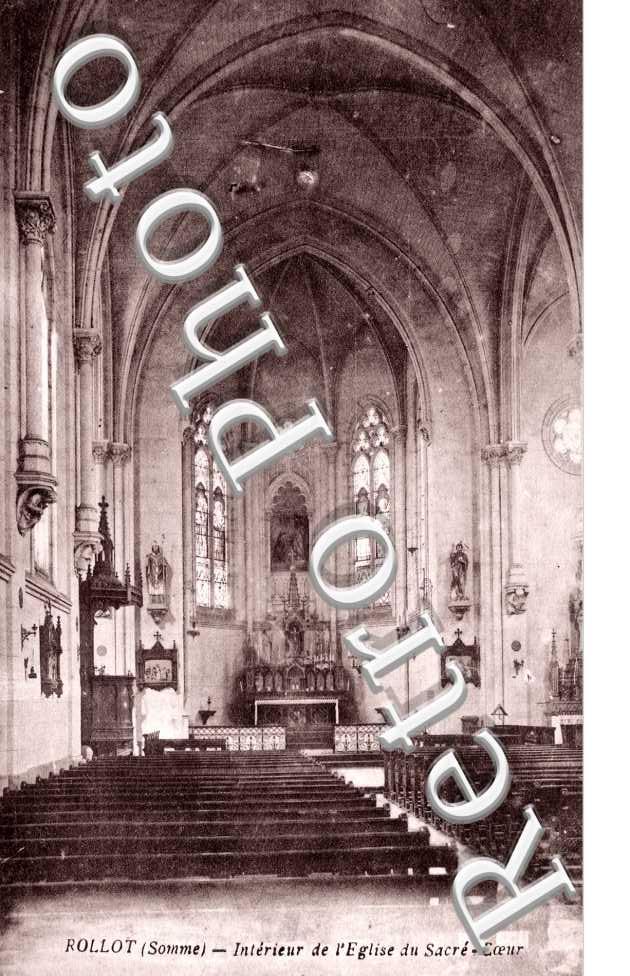 Interieur de l'Eglise du Sacre Coeur