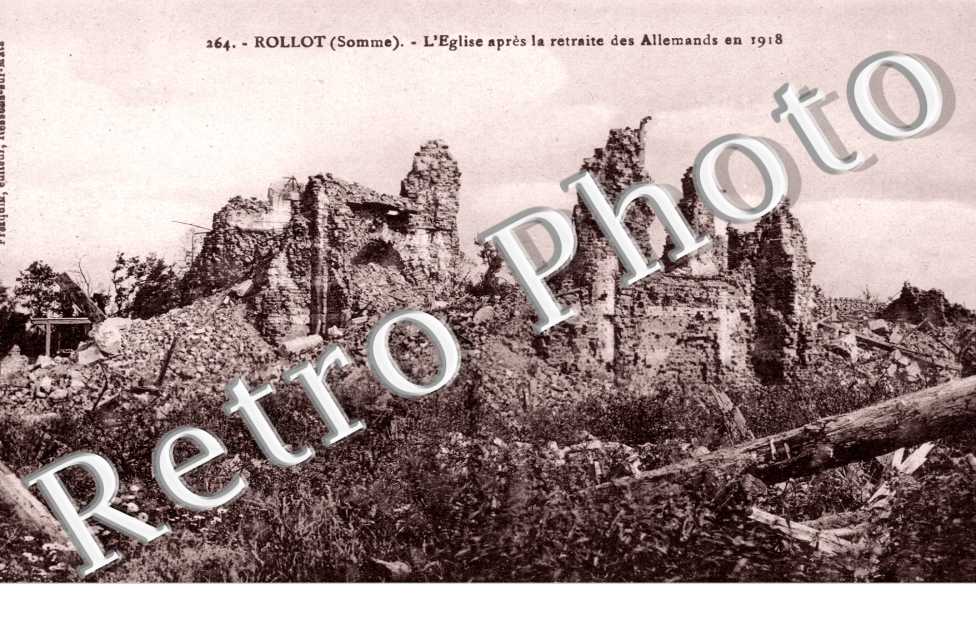 l'Eglise apres la retraite des Allemands