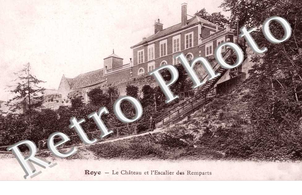 le Chateau et l'escalier des Remparts