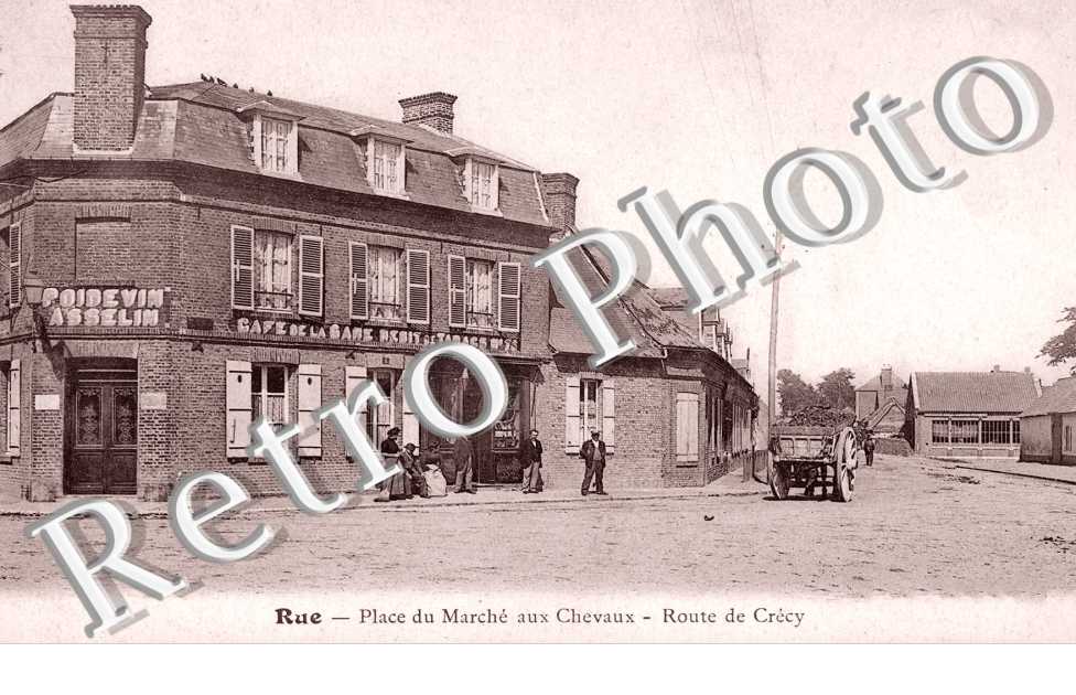 la Place du Marche aux Chevaux, Route de Crecy