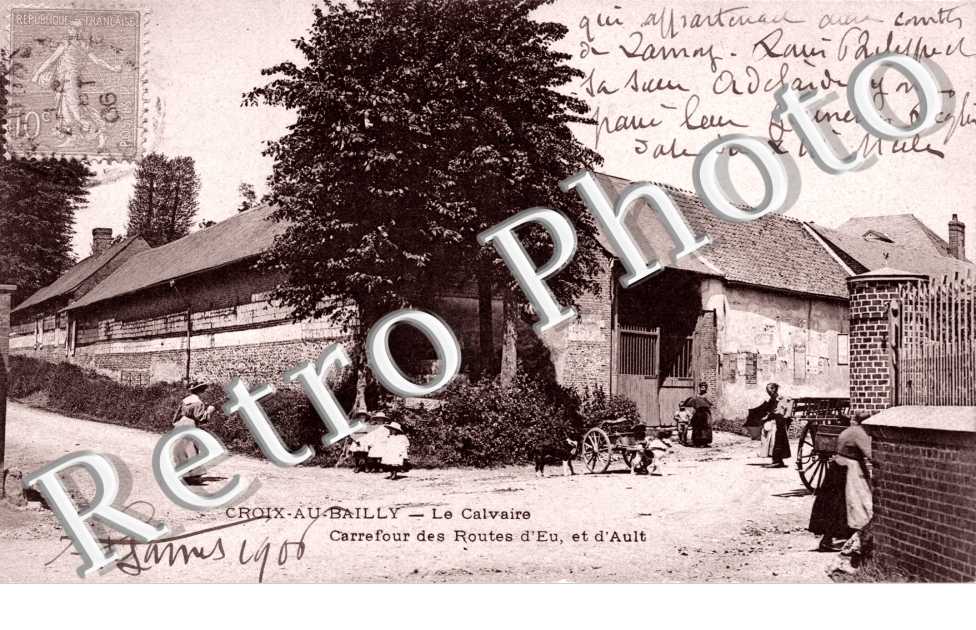 Le calvaire - carrefour des routes d'Eu et d'Ault