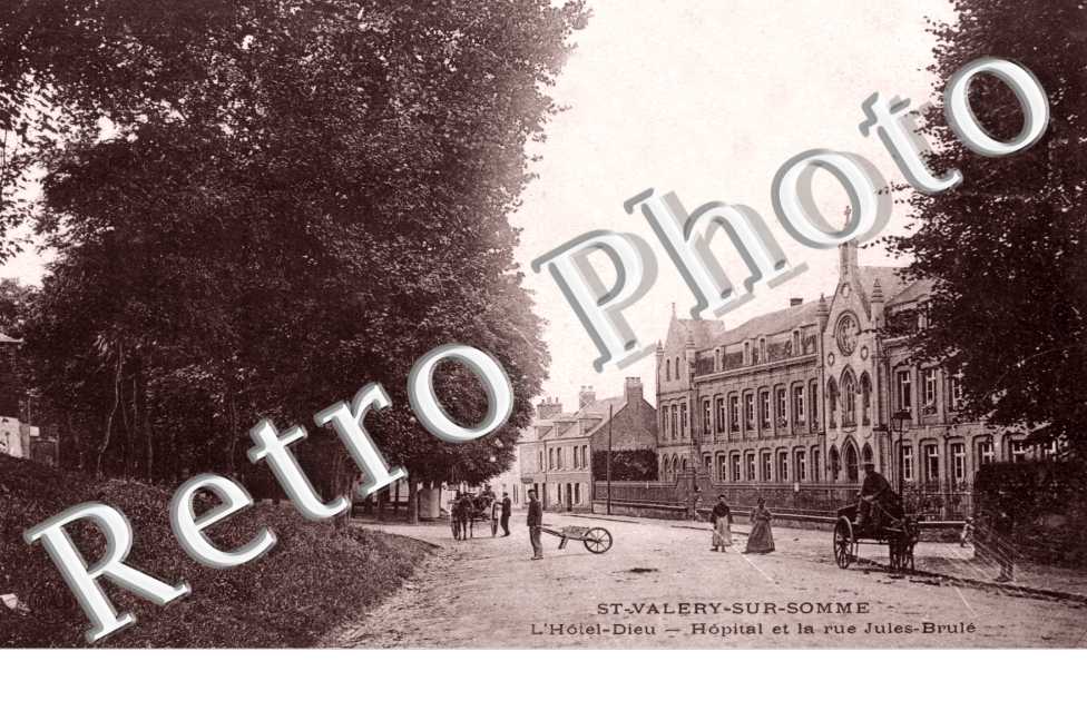 l'hotel Dieu Hopital et la rue Jules Brule