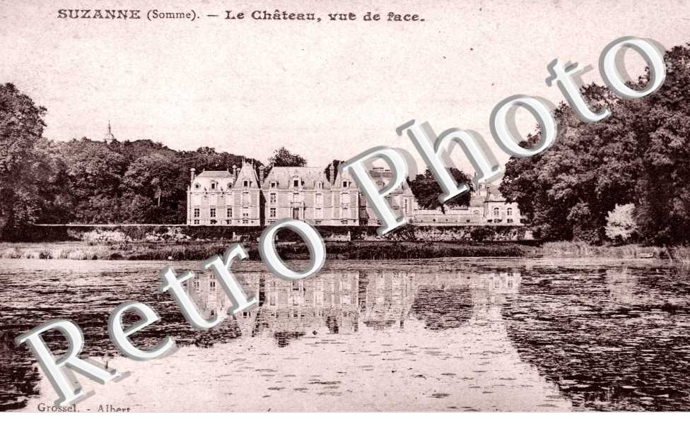 le château, vue de face