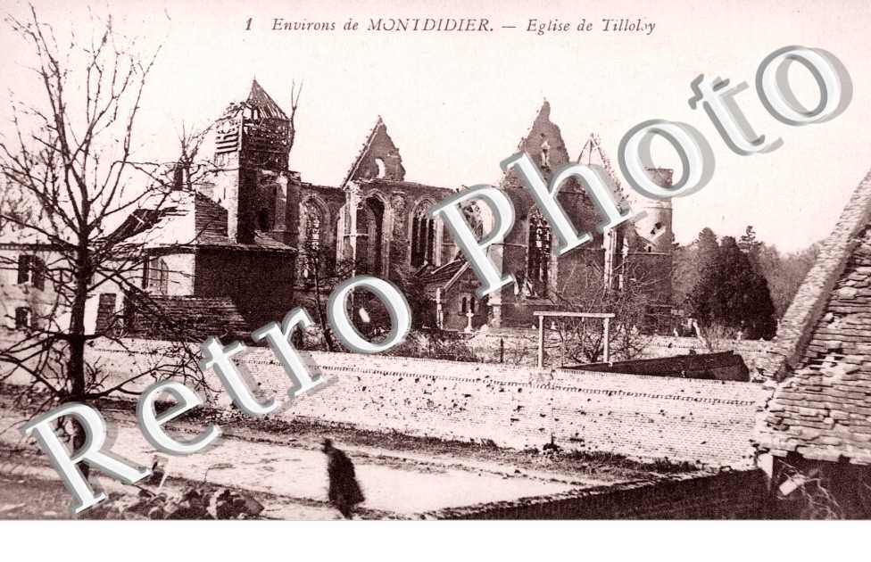 l'Eglise en ruines