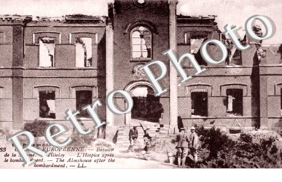 l'Hospice après le Bombardement
